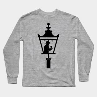 Sherlock Holmes Gas Lamp Long Sleeve T-Shirt